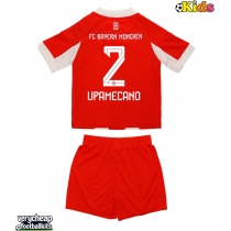 Bayern Munich Dayot Upamecano #2 Replica Home Minikit 2025-26 Short Sleeve (+ pants)